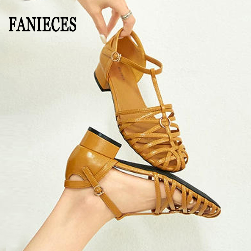 Vintage Fashion Dresses - Plus Size Women Roman Sandals Woven