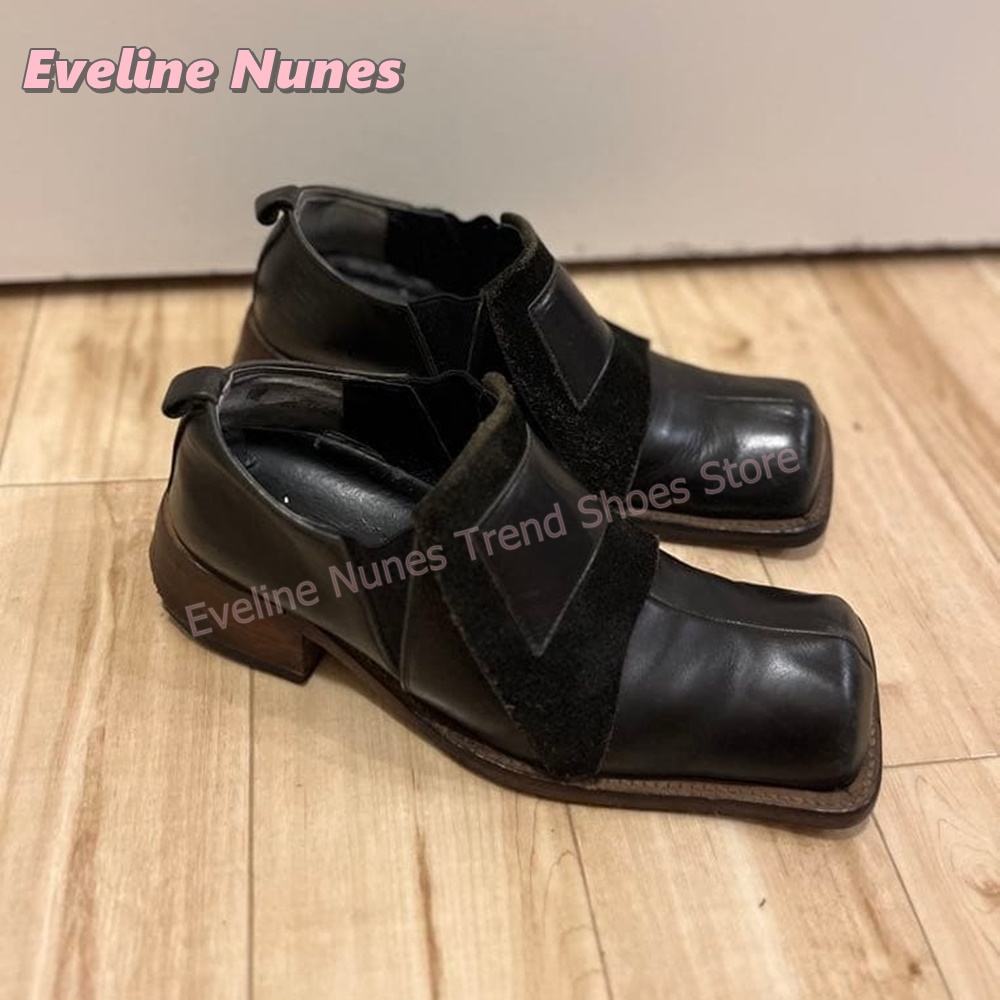Vintage Fashion Dresses - Women Retro Square Toe Fashion Pumps