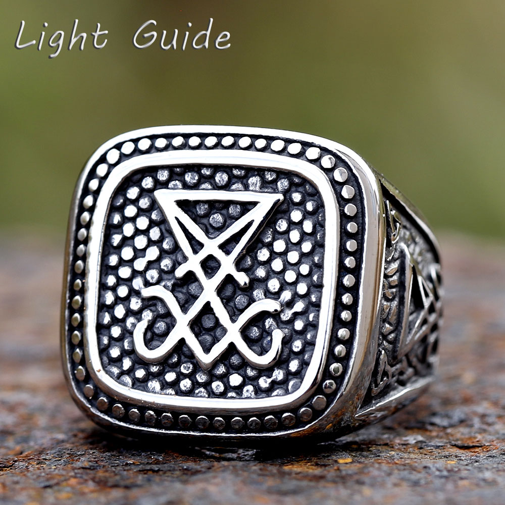Vintage Fashion Guide - 2024 New Vintage Sigil Lucifer Rock