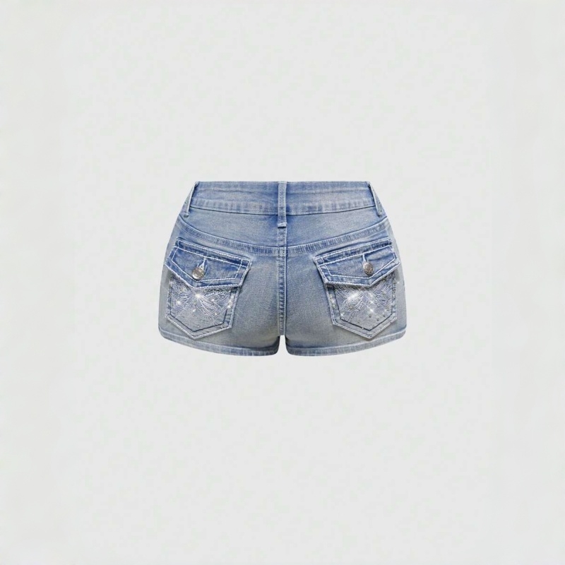 Embellished Crystal Back Pocke - đánh giá và giá Vintage Fashion Jeans