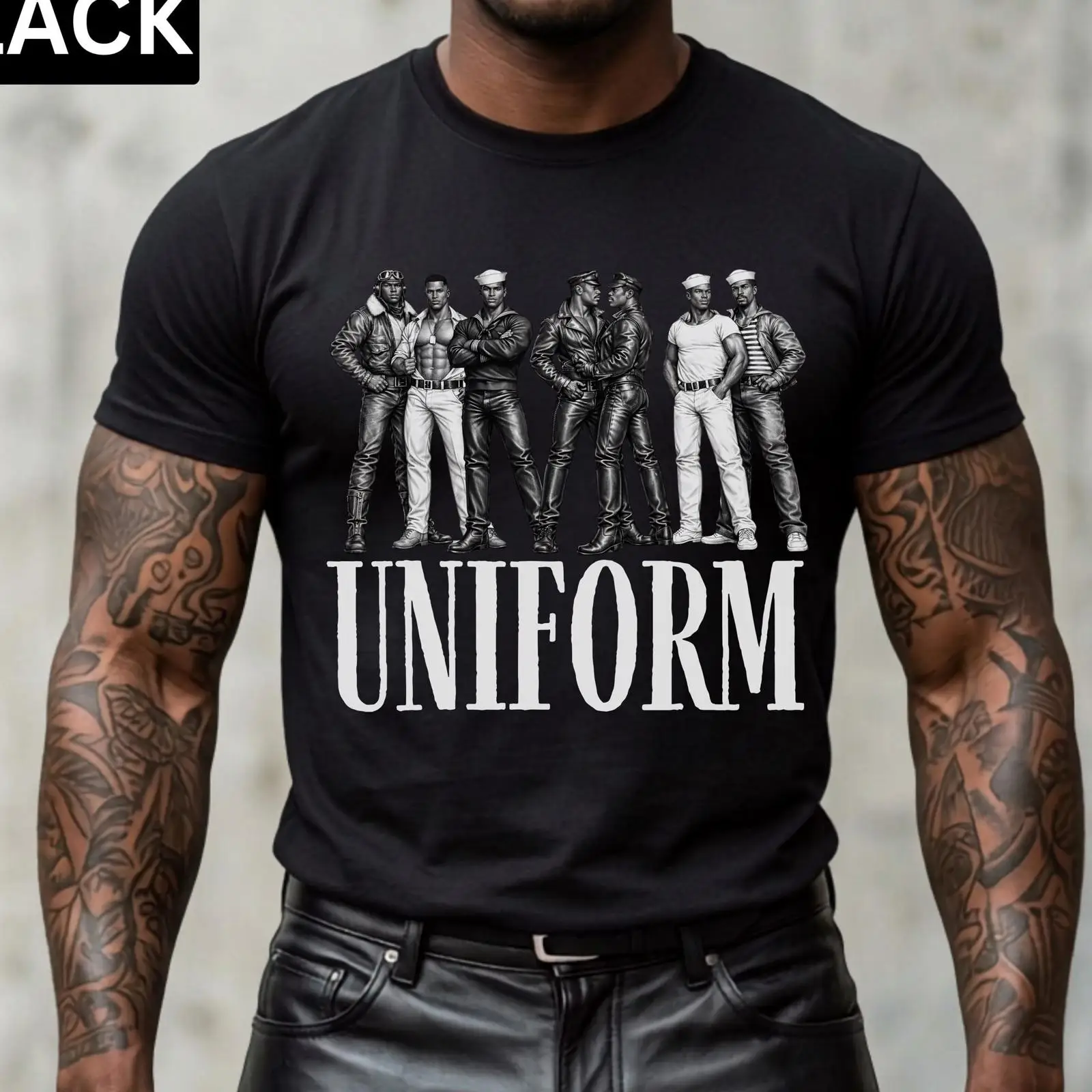 Tom Of Finland Inspired Unifor - đánh giá và giá Vintage Queer Fashion