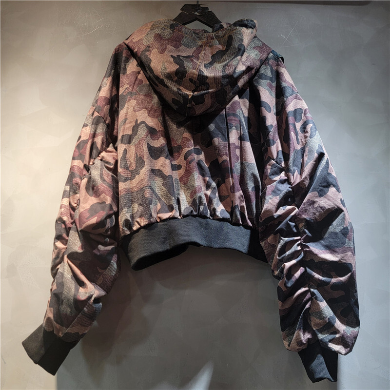 WTHT Trendy Women's Camouflage - đánh giá và giá Patchwork Jean Jacket