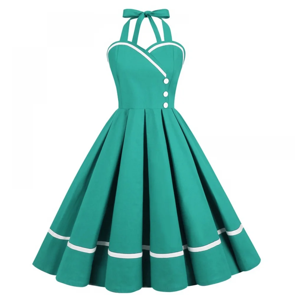 Halloween  50s 60s 80s Retro D - đánh giá và giá Vintage Fashion Dresses