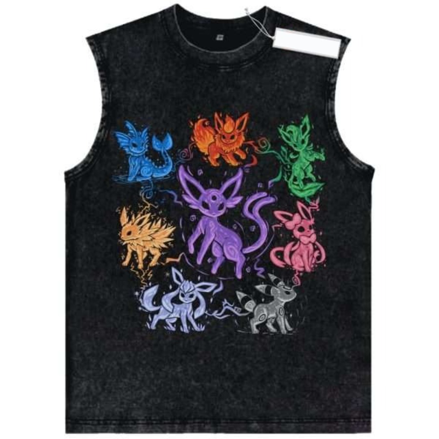 Vintage Washed Pokemon Charact - đánh giá và giá Vintage Fashion In Japan