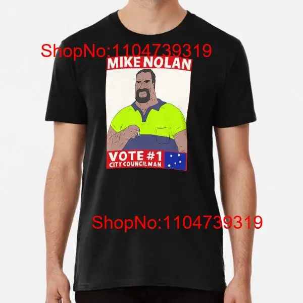 Vote Mike Nolan Premium T Shir - đánh giá và giá Vintage Fashion Jersey