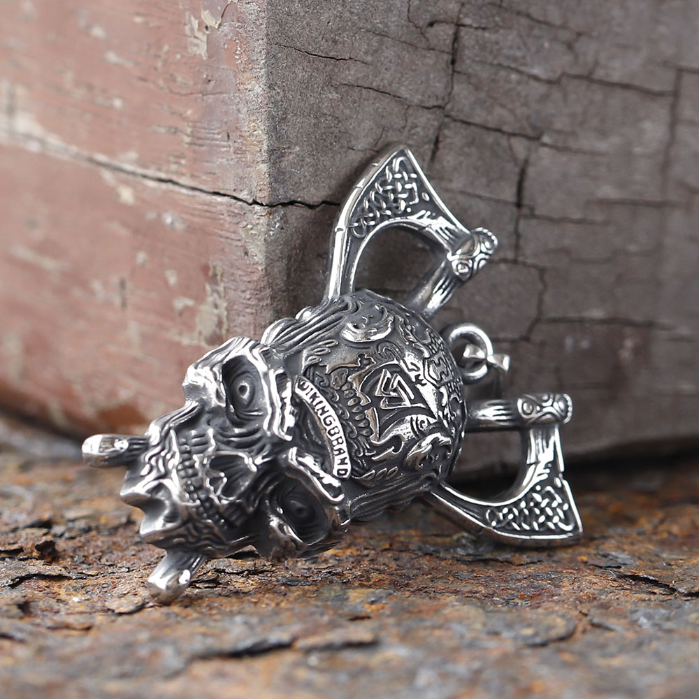 2024 New Viking Skull With Axe - đánh giá và giá Vintage Fashion Guide