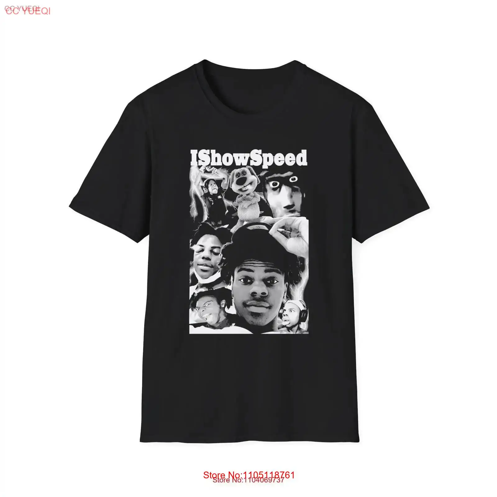 IShowSpeed T Shirt Merch Fan B - đánh giá và giá Vintage Fashion Youtubers