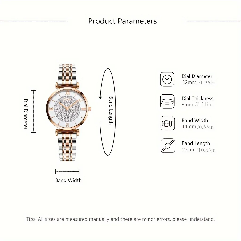 Luxurious Vintage Roman Numera - đánh giá và giá Vintage Fashion Watches
