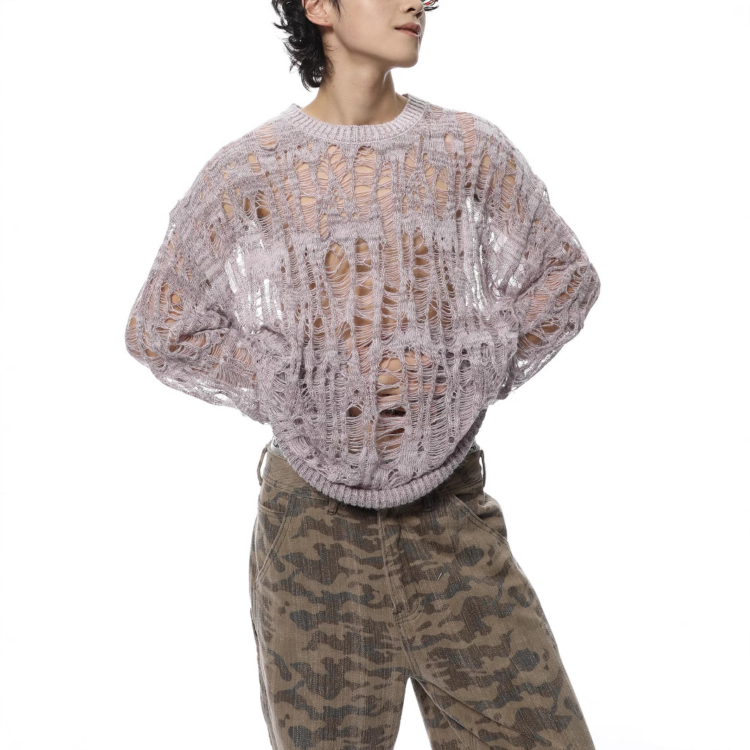 Vintage Ripped Hollow Out Mesh - đánh giá và giá Vintage Fashion In Japan