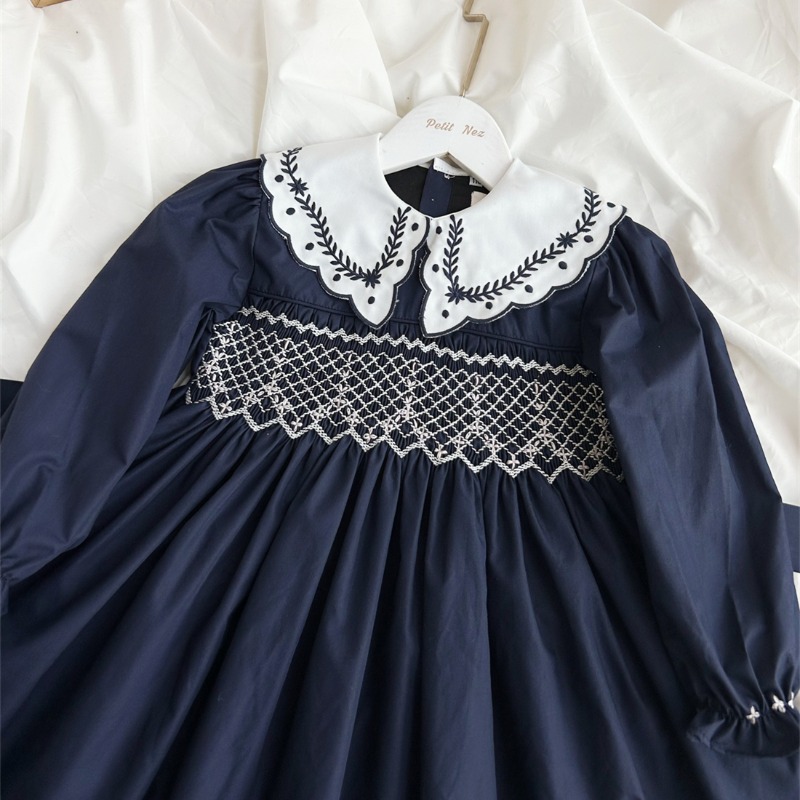 Vintage Dark Blue Hand-Embroid - đánh giá và giá Vintage Fashion La