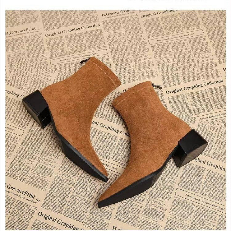 New Low Heel Women Mordern Ank - đánh giá và giá Vintage Fashion Dresses