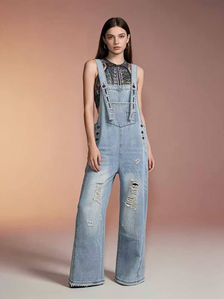 Fashion Retro Ripped Hole Deni - đánh giá và giá Vintage Fashion Jeans