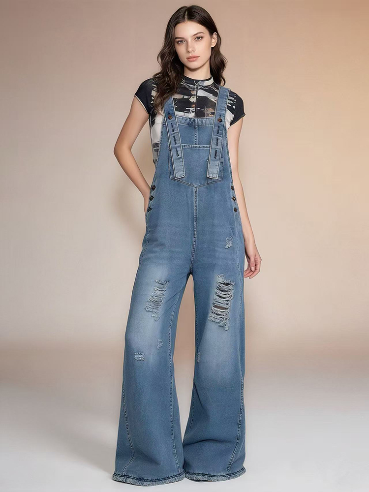 Fashion Retro Ripped Hole Deni - đánh giá và giá Vintage Fashion Jeans