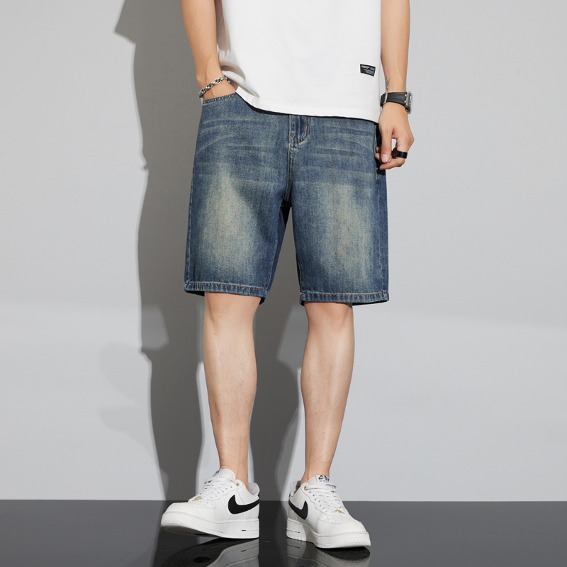Men's Vintage Denim Shorts Sum - đánh giá và giá Vintage Fashion Jeans