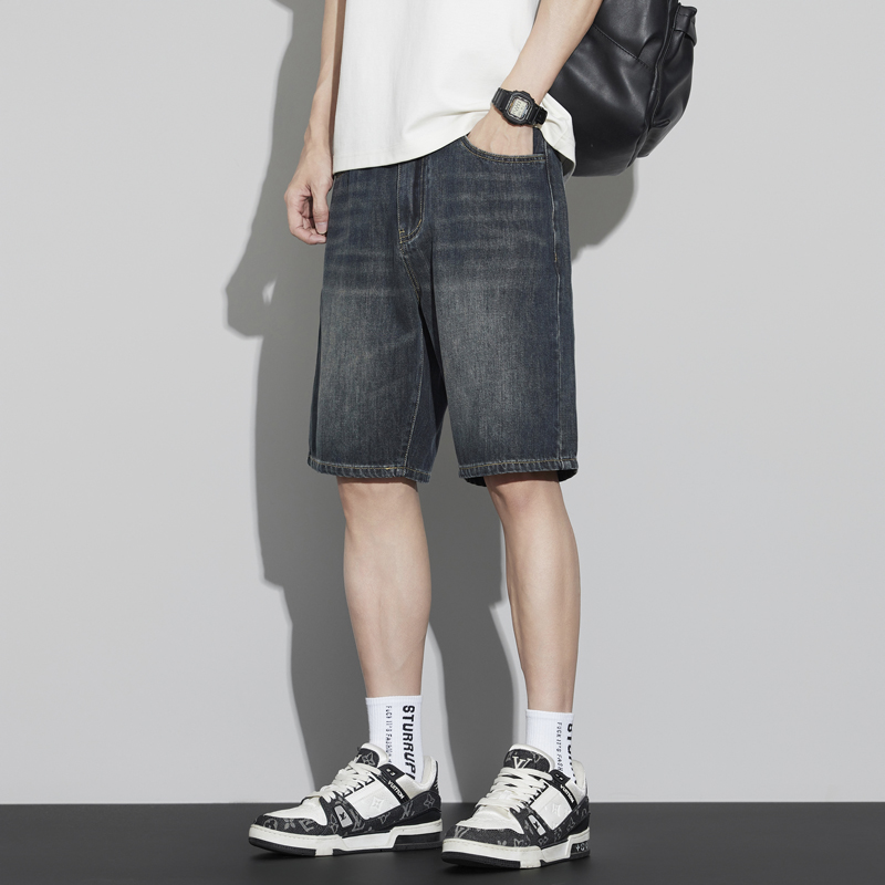 Men's Vintage Denim Shorts Sum - đánh giá và giá Vintage Fashion Jeans