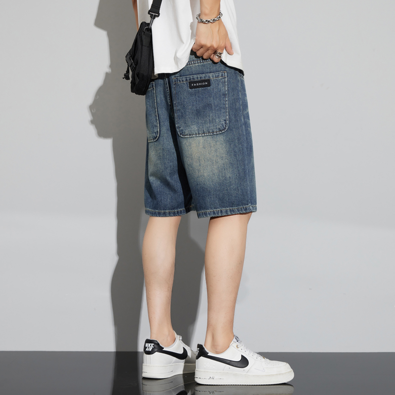 Men's Vintage Denim Shorts Sum - đánh giá và giá Vintage Fashion Jeans