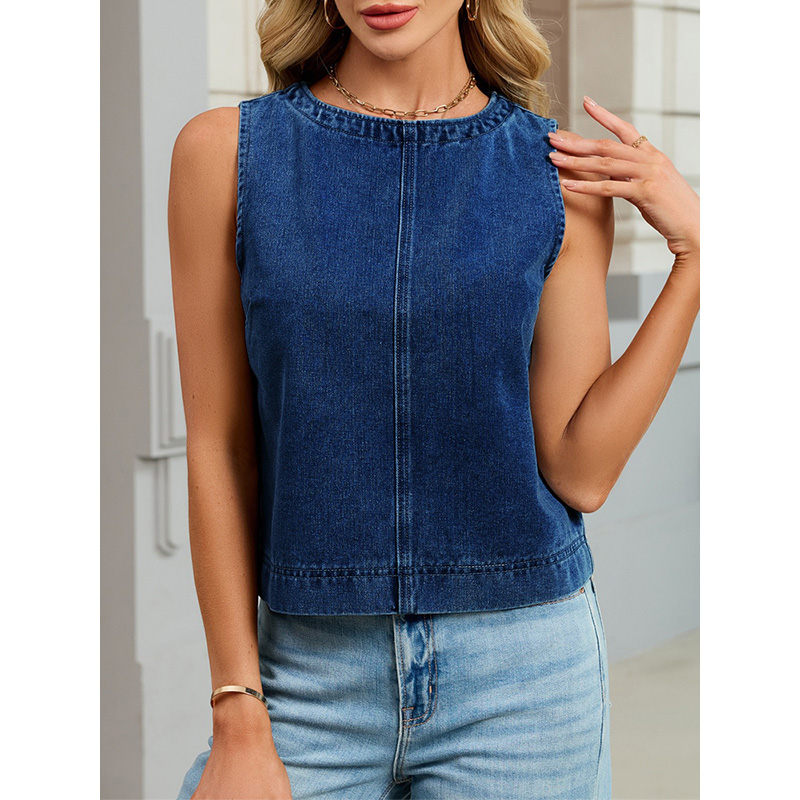 Benuynffy Casual Round Neck De - đánh giá và giá Vintage Fashion Jeans