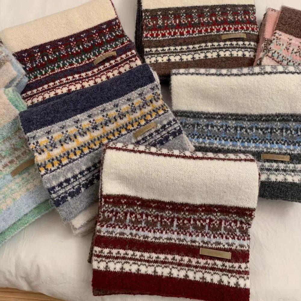 New Fair Isle Pattern Patchwor - đánh giá và giá Vintage Fashion Faire