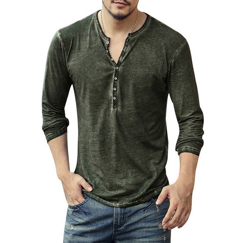 Vintage Distressed Men's V-Nec - đánh giá và giá Vintage Fashion Looks