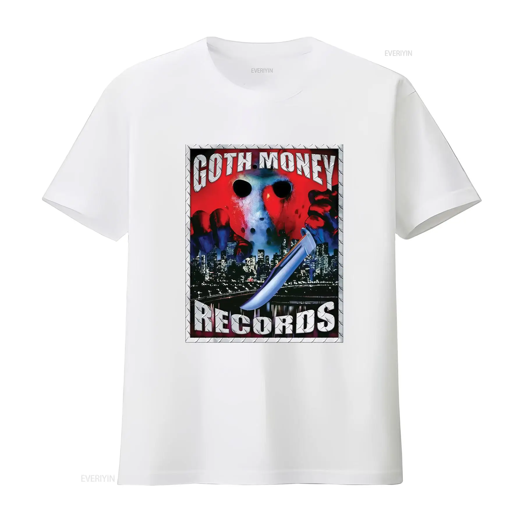 Goth Money Records Jason Logo  - đánh giá và giá Vintage Fashion Jersey