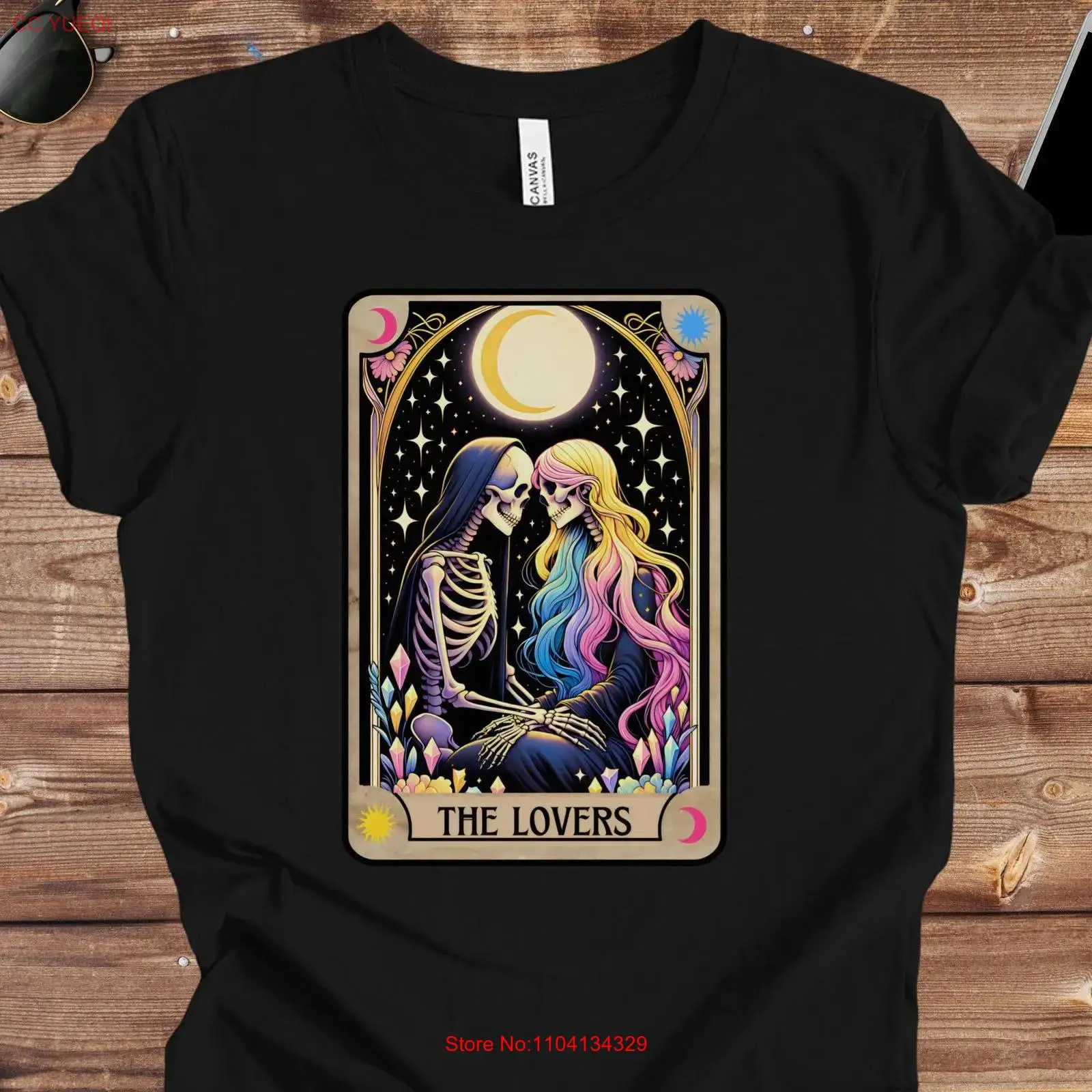 Pansexual Tarot Card T Shirt F - đánh giá và giá Vintage Queer Fashion
