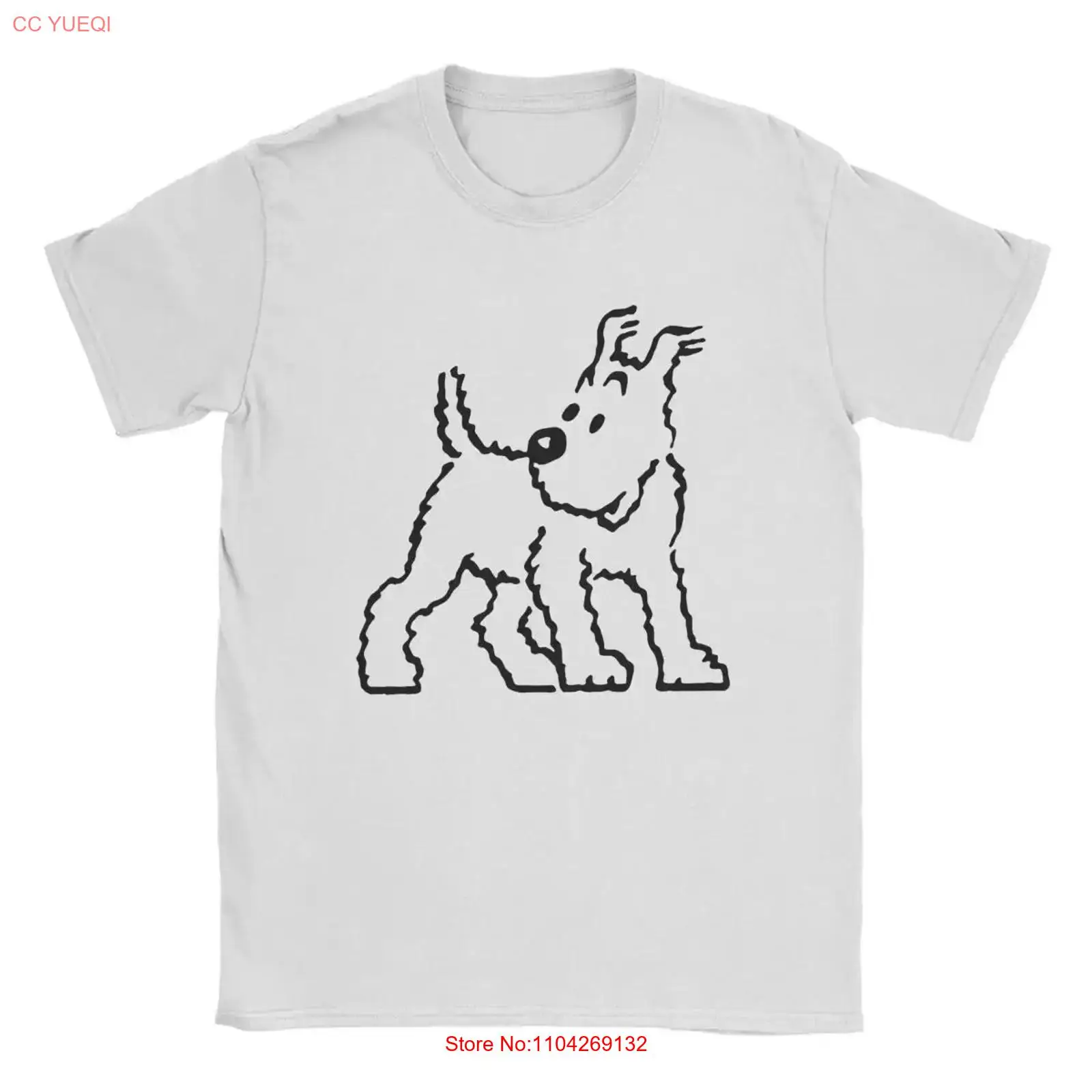 Snowy Dog Captain Haddock T Sh - đánh giá và giá Vintage Fashion Jersey